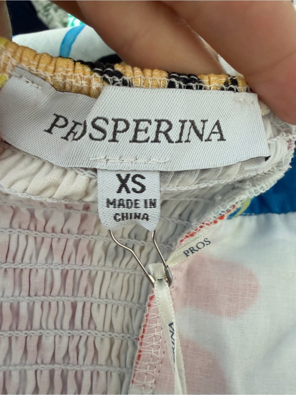 NWT Prosperina Florence Multi Tropical Print Linen Maxi Dress, Size XS - Picture 12 of 15